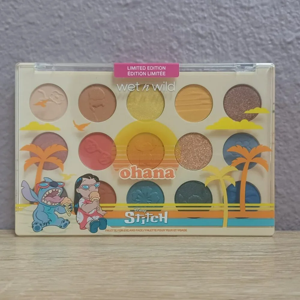 Wet N Wild x Stitch: Limited Edition Ohana Eyeshadow Palette